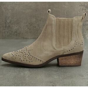 Amuse Society x Matisse Suede Studded Leather Booties